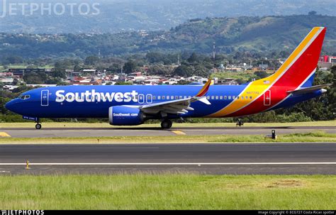 N8779Q Boeing 737 8 MAX Southwest Airlines ECG727 Costa Rican