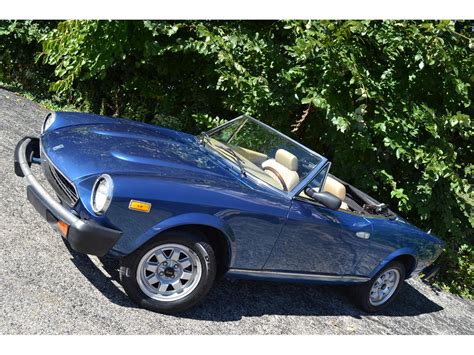 1985 Fiat Spider For Sale ClassicCars CC 1150245