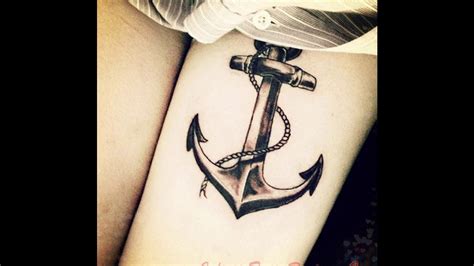 Anclas Tatuajes Para Mujeres Youtube