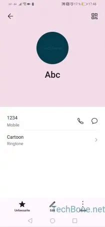 How To Share Contacts Huawei Manual TechBone