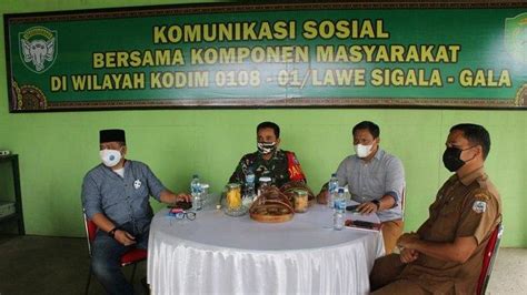 Teks Sambutan Dandim Pada Acara Komsos Dengan Komponen Masyarakat