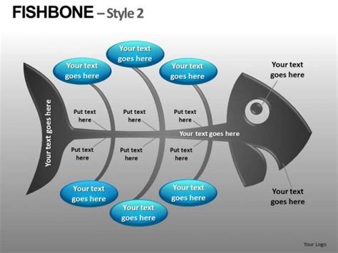 Editable Fishbone Diagrams PowerPoint Ppt Slides Ppt Templates