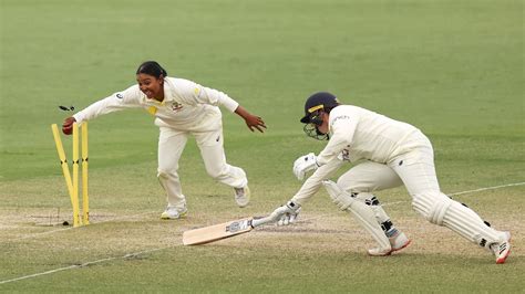 AUS W Vs ENG W Cricket Scorecard Only Test At Canberra January 27