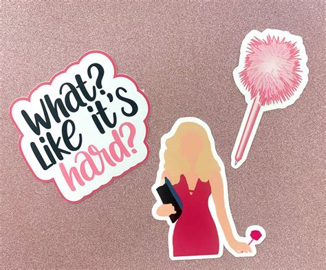 Legally Blonde Elle Woods Sticker Set Etsy