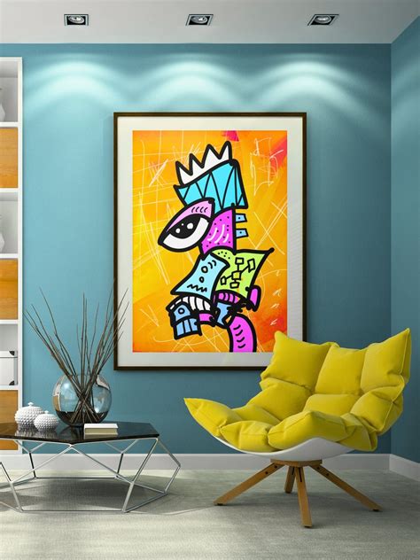 Download Pop Surrealism Cubism Wall Art Home Decor Cubist Wall Art