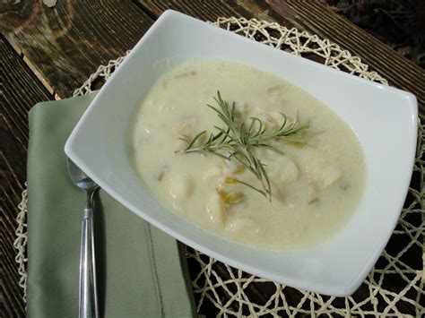 Potato Blue Cheese Soup Basilmomma