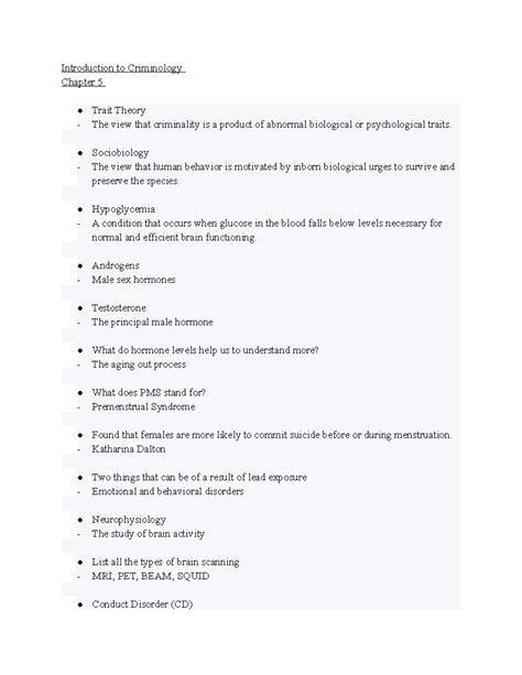 Introduction To Criminology Chapter 5 Sociobiology The View That Human Behavior Is Motivated