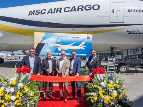 Mscs Air Branch Receives Second Of Four New Freighters Port Technology International