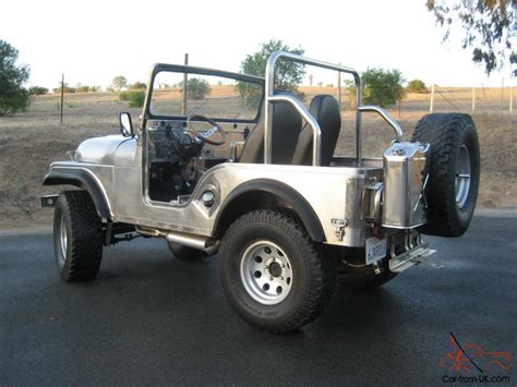 1970 Jeep Cj5 Handmade Stainless Steel Body