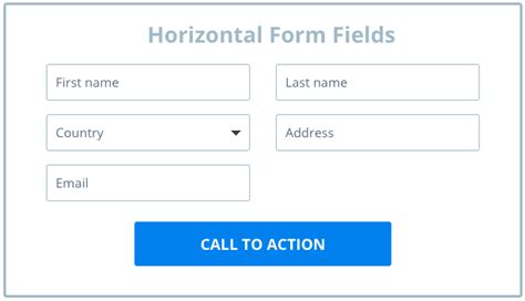 How To Align Your Form Fields Horizontally Instapage Help Center