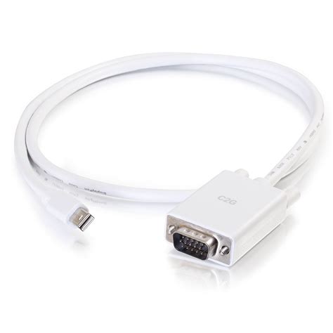 6ft 18m Mini Displayport™ Male To Vga Male Active Adapter Cable