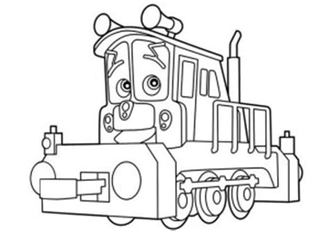 Chuggington Dunbar coloring page - free printable coloring pages on ...