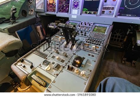 Kazanrussia 04122021 Cockpit Ssj100 Aircraft Stock Photo 1961891080 ...