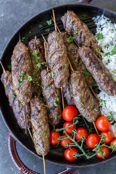 The Best Grilled Lamb Kabobs Momsdish