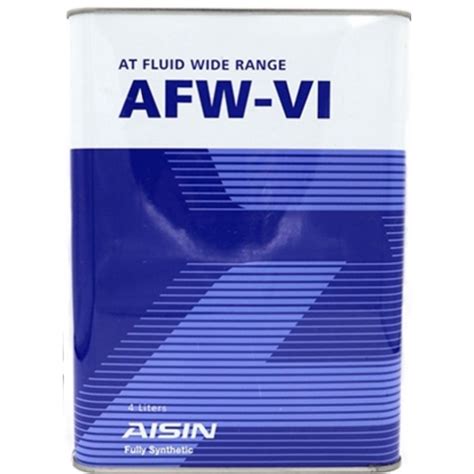 นำมนเกยรออโต AISIN AFW VI FULLY SYNTHETIC DEXRON VI ขนาด4ลตร