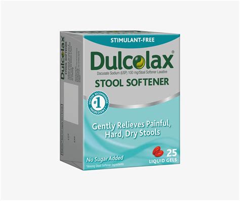 Stool Softener For Constipation Relief Dulcolax Laxative Solutions