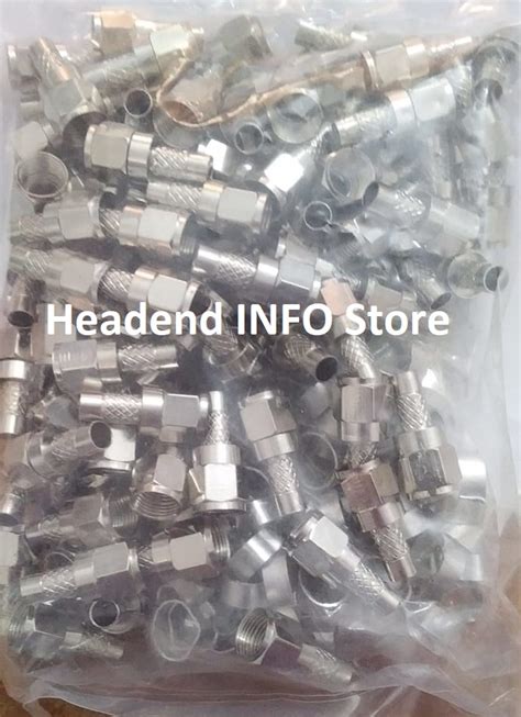 RG6 Heavy Connectors – Premium Quality - store.headendinfo.com