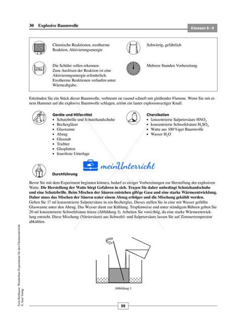 Wunderbare Experimente F R Den Chemieunterricht Teil Meinunterricht