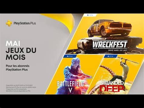 LES JEUX PLAYSTATION PLUS DE MAI DÉVOILÉS