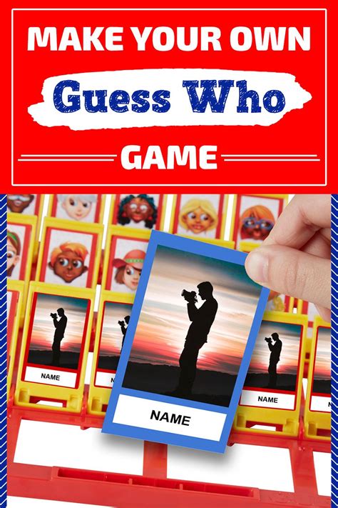 Diy Guess Who Template With 5 Star Reviews ★★★★★ Create A Custom Guess