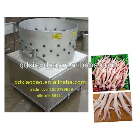 Automatic Chicken Feet Skin Remove Machinechicken Feet Peeling Machinechina Xiaodao Price