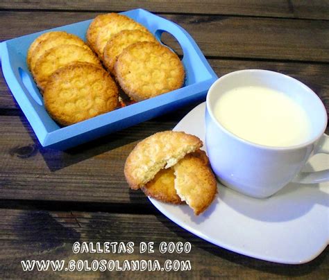 Galletas De Coco Golosolandia Recetas Y V Deos De Postres Y Tartas