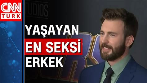 ABD li oyuncu Chris Evans yaşayan en seksi erkek seçildi YouTube