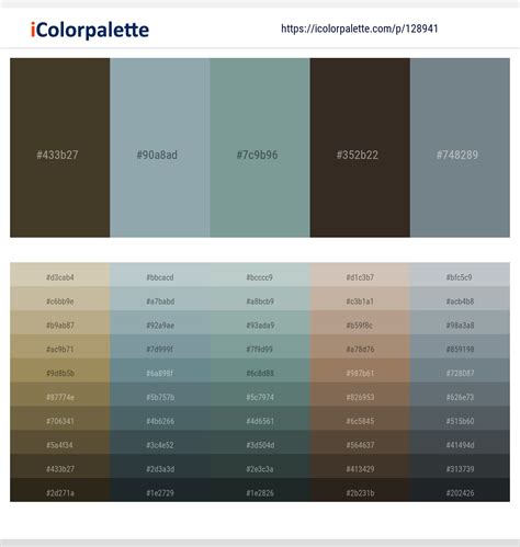 1 Latest Color Schemes With Granny Smith And Birch Color Tone Combinations 2023 Icolorpalette