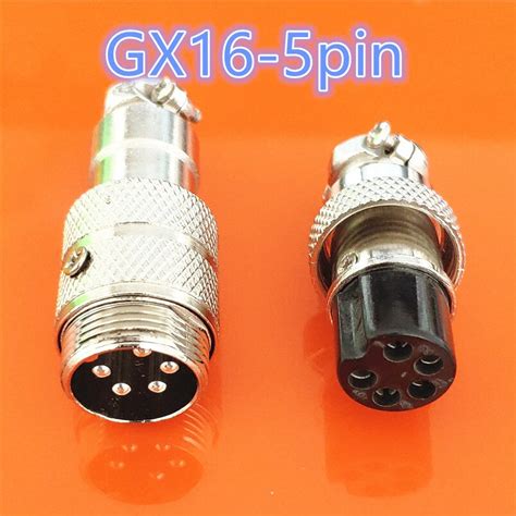 1set GX16 Butting Docking Male Female 16mm Circular Aviation Socket