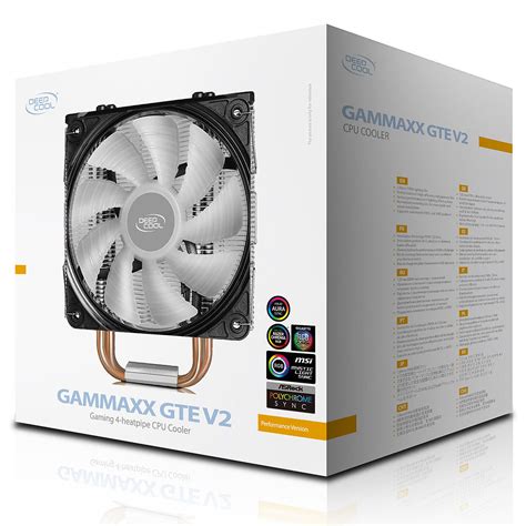 Deepcool Gammaxx Gte V Cpu Fan Ldlc Holy Moley