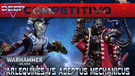 Warhammer Arlequines Vs Adeptus Mechanicus Youtube