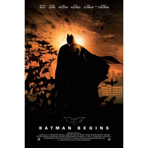 Batman Begins (2005) Poster - Sole Poster | Batman begins, Batman ...