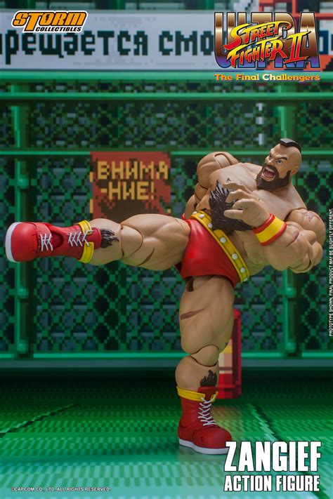 Ultra Street Fighter 2 Zangief Figure By Storm Collectibles The