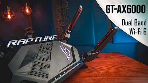 Wi Fi Gaming Router Asus Rog Rapture Gt Ax Youtube