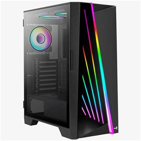 Gabinete Aerocool Mirage G BK V1 RGB