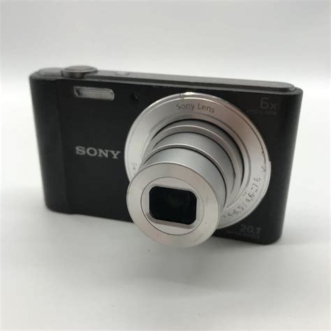 Original Sony Cybershot Dsc W Mp Digital Camera Photography Black