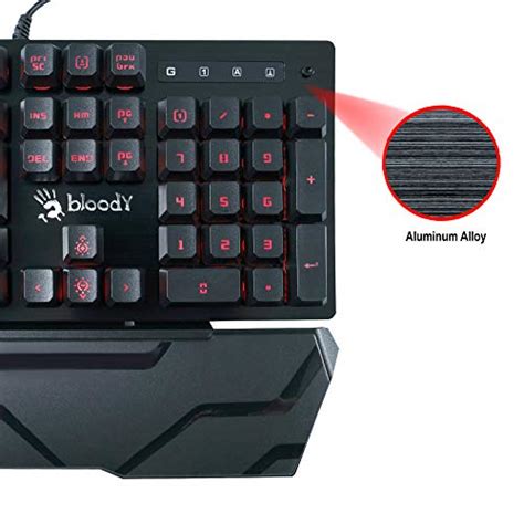 Bloody B380 Light Strike 8 Key Optical Membrane Gaming Keyboard Full