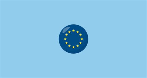 Flag European Union Emoji On Joypixels