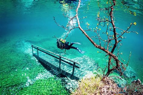 Incredible Underwater Park In Austria