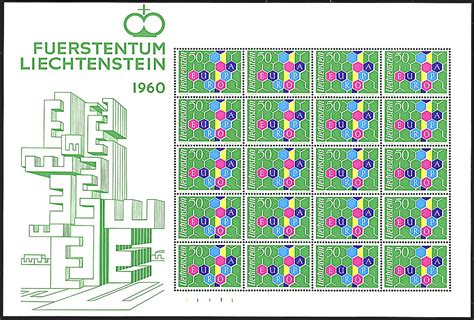 Europa Liechtenstein Foglietti Catalogo Catalogo A Prezzi Netti