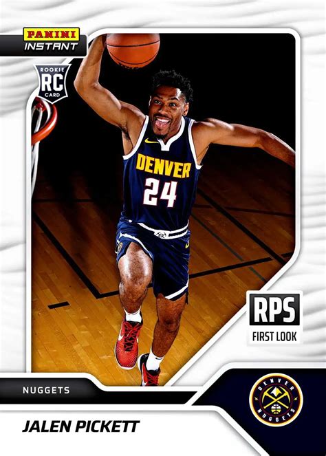 Nba 2023 24 Instant Rps First Look Basketball Single Card Jalen Pickett