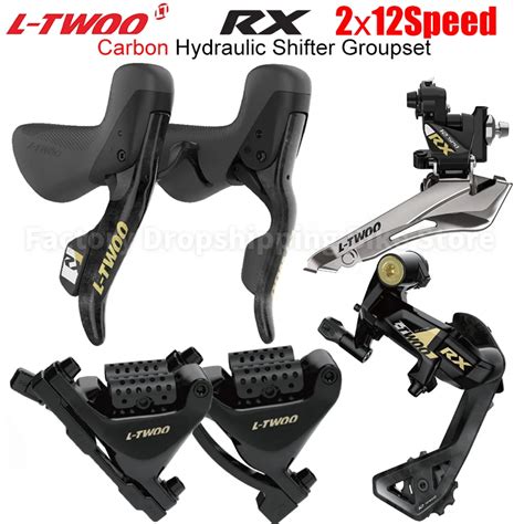 LTWOO RX 2X12 Speed Road Hydraulic Disc Groupset 12S Carbon Fibre Shift