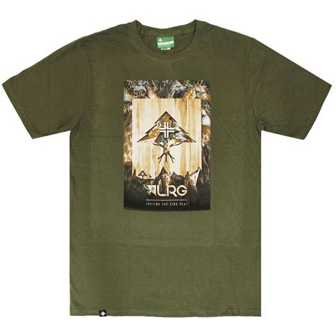 Lrg Ya Heard T Shirt Olive Drab Lrg Tee Shirts