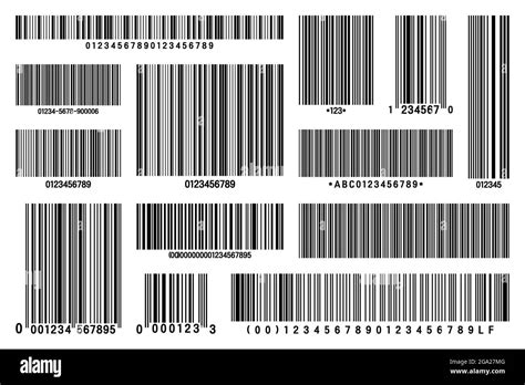 Conjunto de códigos de barras del producto Código de seguimiento de