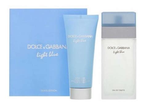 Kit Light Blue Dolce And Gabbana Feminino Eau De Toilette 100 Ml 75 Ml