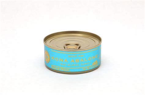 Kona Abalone Ezo Abalone En Conserve Parfum Naturel Petit Pot 50 G