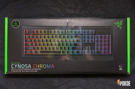 Razer Cynosa Chroma Membrane Keyboard Review The Chroma Showboat