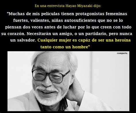 Pin De Brenda Yareli O En Frases Hayao Miyazaki Miyazaki Pel Culas