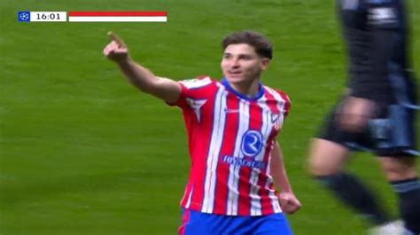 Julian Alvarez Goalatletico Madrid Vs Slovan Bratislava