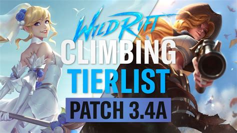 Best Champions Tierlist Climbing Patch 3 4a Riftguides Wildrift